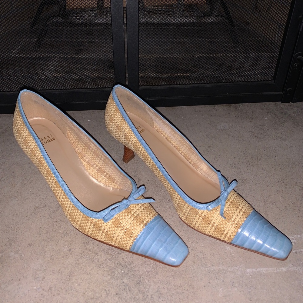 VTG Crocodile Stuart Weitzman Heels